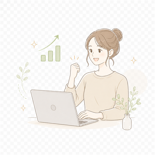自分で進められる形まで